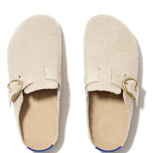 New in Box Rothy's Boucle Buckle Clog Honeybun 9